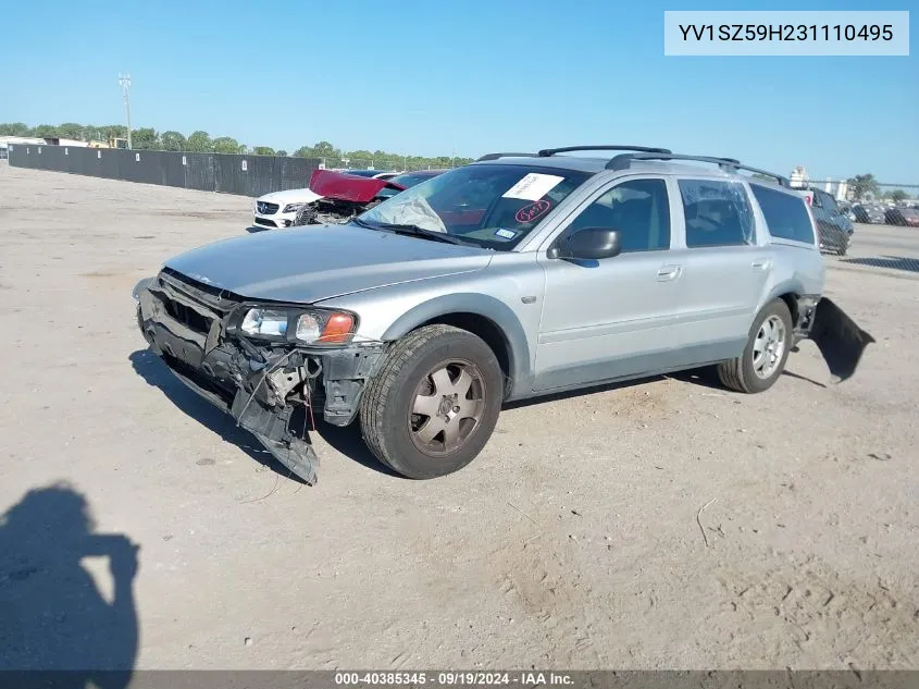 2003 Volvo Xc70 2.5T VIN: YV1SZ59H231110495 Lot: 40385345