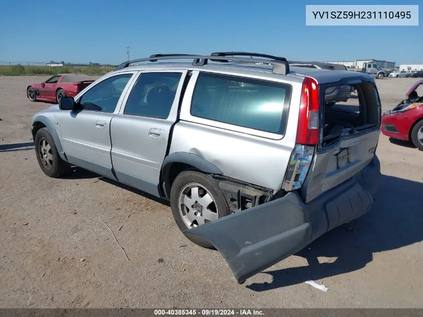 2003 Volvo Xc70 2.5T VIN: YV1SZ59H231110495 Lot: 40385345