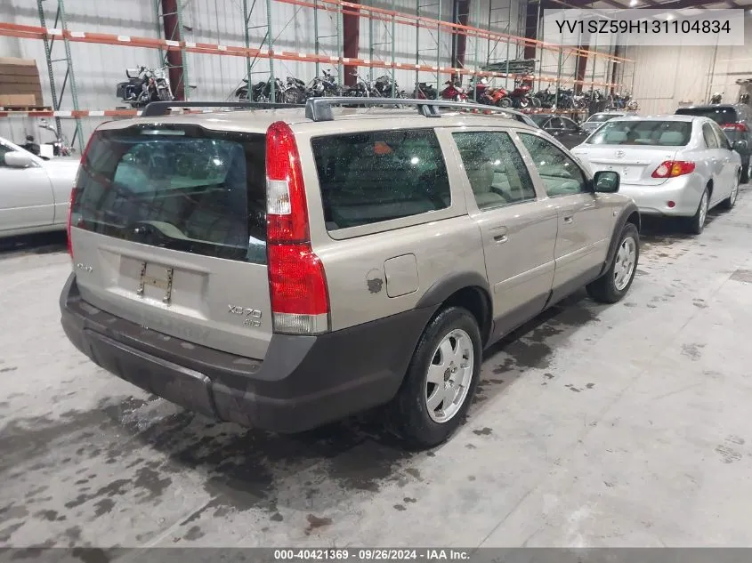 YV1SZ59H131104834 2003 Volvo Xc70 2.5T