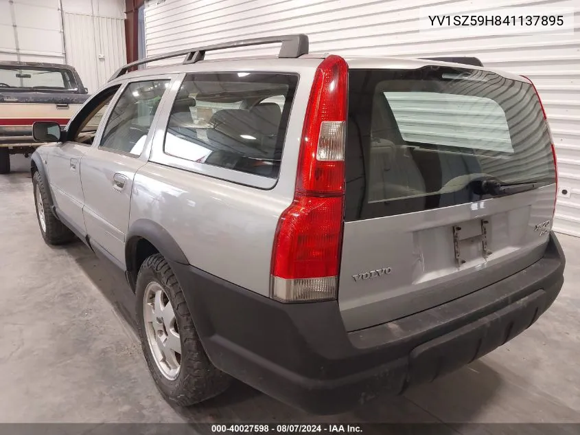 2004 Volvo Xc70 2.5T VIN: YV1SZ59H841137895 Lot: 40027598