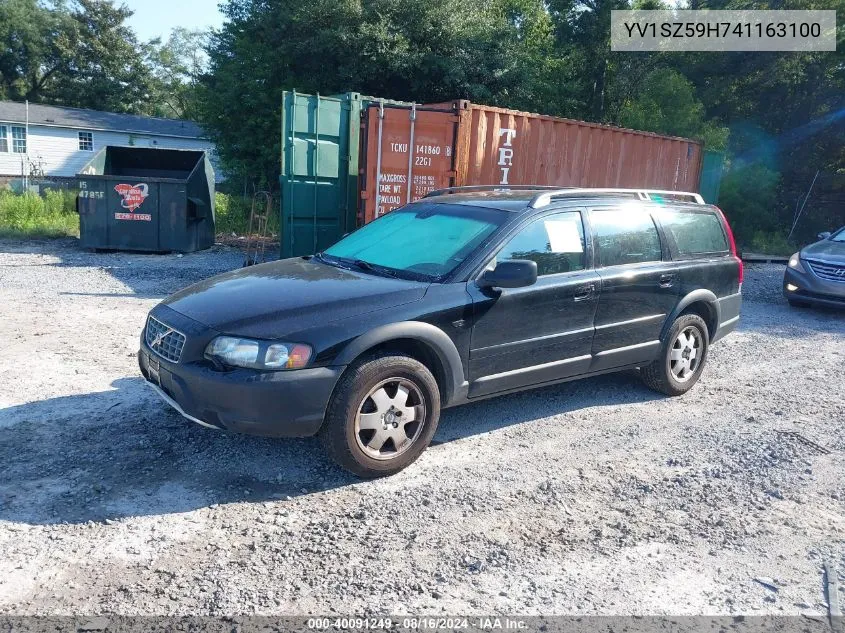 2004 Volvo Xc70 2.5T VIN: YV1SZ59H741163100 Lot: 40091249