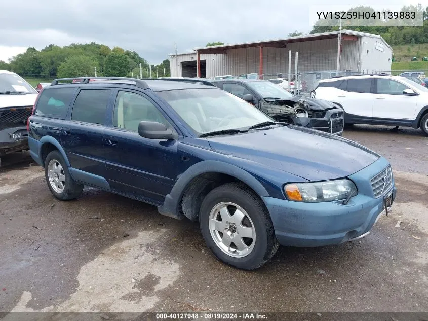 2004 Volvo Xc70 2.5T VIN: YV1SZ59H041139883 Lot: 40127948