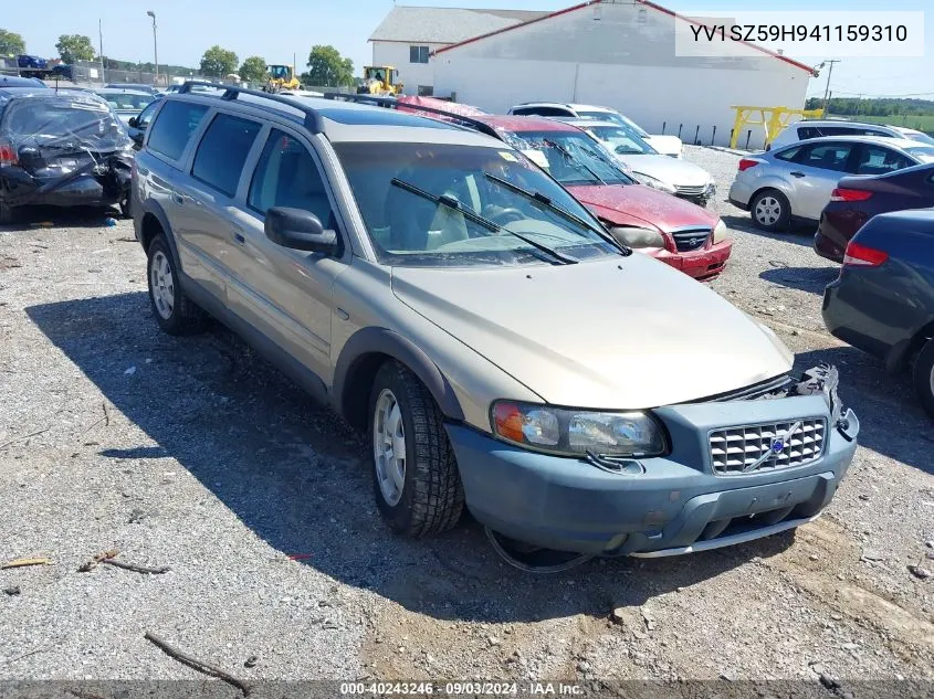 2004 Volvo Xc70 2.5T VIN: YV1SZ59H941159310 Lot: 40243246