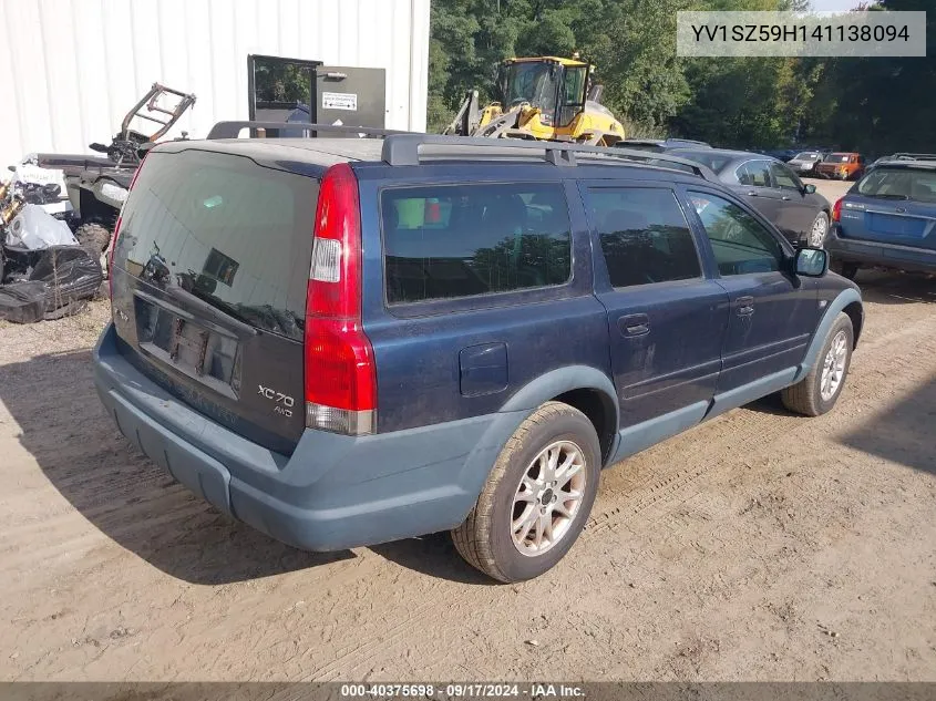 YV1SZ59H141138094 2004 Volvo Xc70 2.5T