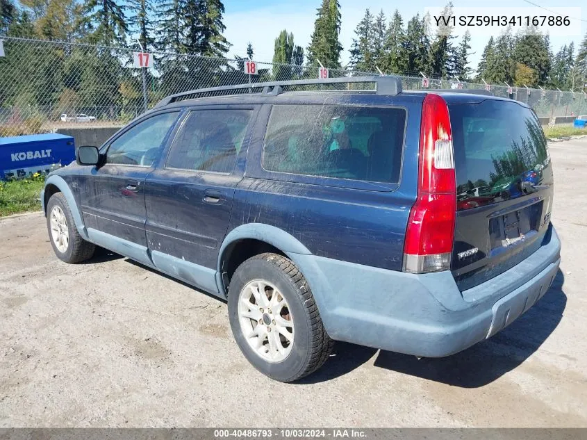 2004 Volvo Xc70 2.5T VIN: YV1SZ59H341167886 Lot: 40486793