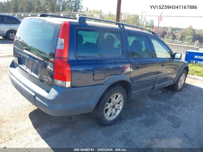 2004 Volvo Xc70 2.5T VIN: YV1SZ59H341167886 Lot: 40486793