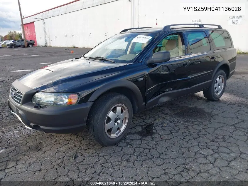 2004 Volvo Xc70 2.5T VIN: YV1SZ59H041136028 Lot: 40621040