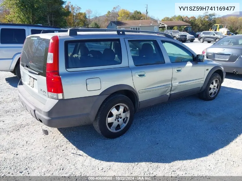 2004 Volvo Xc70 2.5T VIN: YV1SZ59H741169477 Lot: 40659565