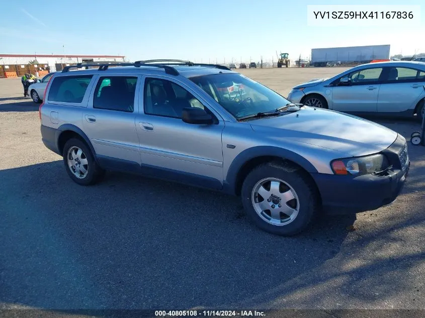 2004 Volvo Xc70 2.5T VIN: YV1SZ59HX41167836 Lot: 40805108