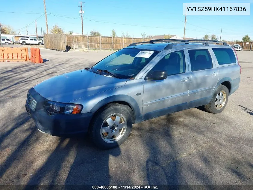 2004 Volvo Xc70 2.5T VIN: YV1SZ59HX41167836 Lot: 40805108