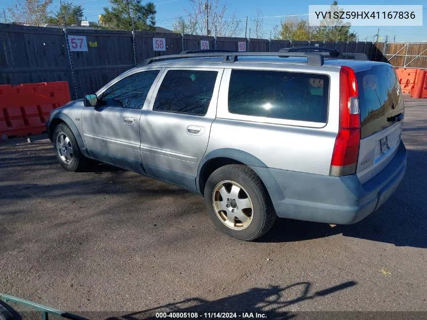 2004 Volvo Xc70 2.5T VIN: YV1SZ59HX41167836 Lot: 40805108