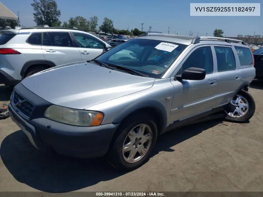 2005 Volvo Xc70 2.5T Awd VIN: YV1SZ592551182497 Lot: 39941310