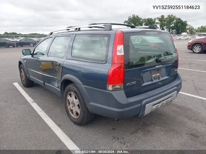 2005 Volvo Xc70 2.5T Awd VIN: YV1SZ592551184623 Lot: 40231394