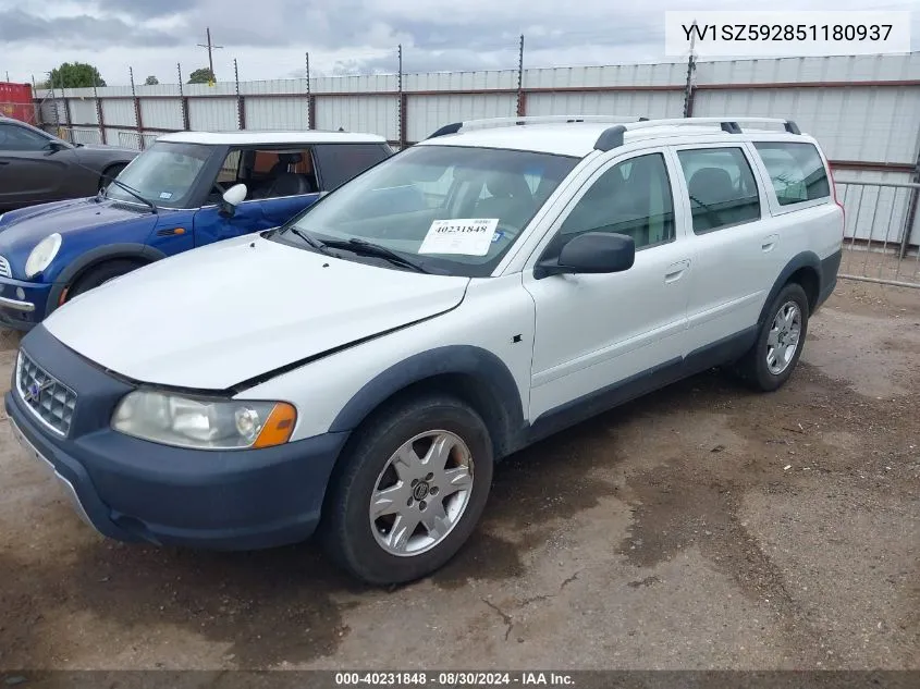 2005 Volvo Xc70 2.5T Awd VIN: YV1SZ592851180937 Lot: 40231848