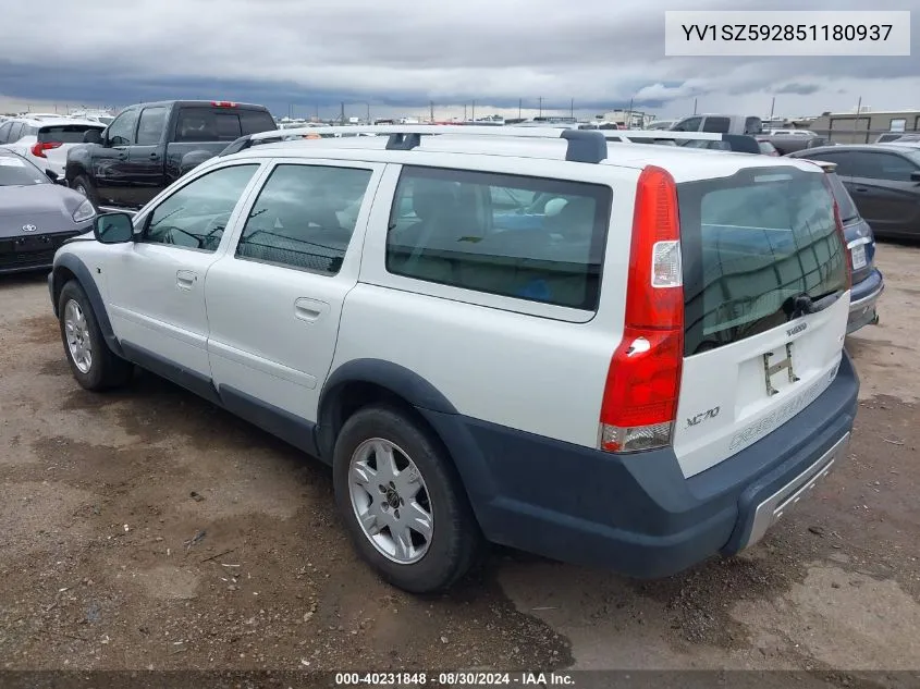 2005 Volvo Xc70 2.5T Awd VIN: YV1SZ592851180937 Lot: 40231848