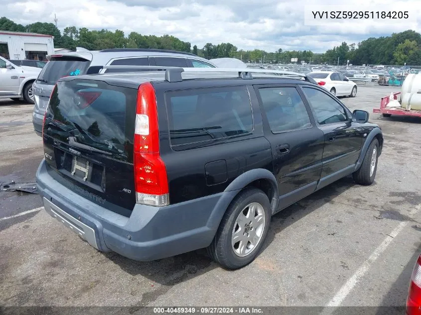 2005 Volvo Xc70 2.5T Awd VIN: YV1SZ592951184205 Lot: 40459349