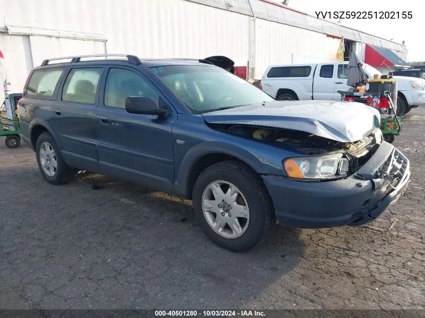 2005 Volvo Xc70 2.5T Awd VIN: YV1SZ592251202155 Lot: 40501280