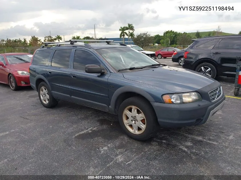 YV1SZ592251198494 2005 Volvo Xc70 2.5T Awd