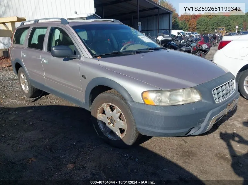 2005 Volvo Xc70 2.5T Awd VIN: YV1SZ592651199342 Lot: 40754344