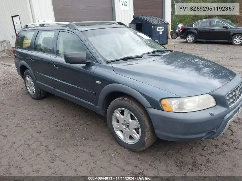 2005 Volvo Xc70 2.5T Awd VIN: YV1SZ592951192367 Lot: 40844813