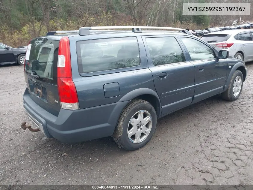 2005 Volvo Xc70 2.5T Awd VIN: YV1SZ592951192367 Lot: 40844813