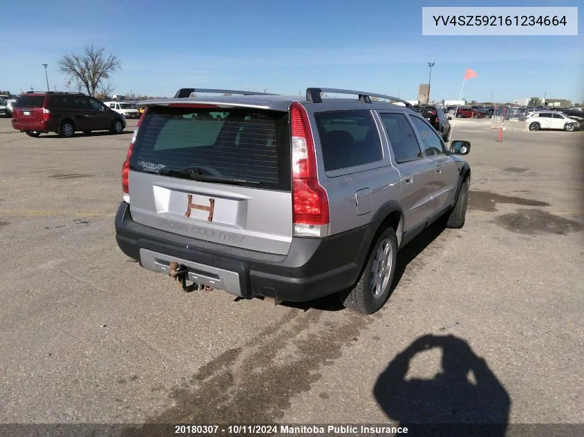 2006 Volvo Xc70 VIN: YV4SZ592161234664 Lot: 20180307