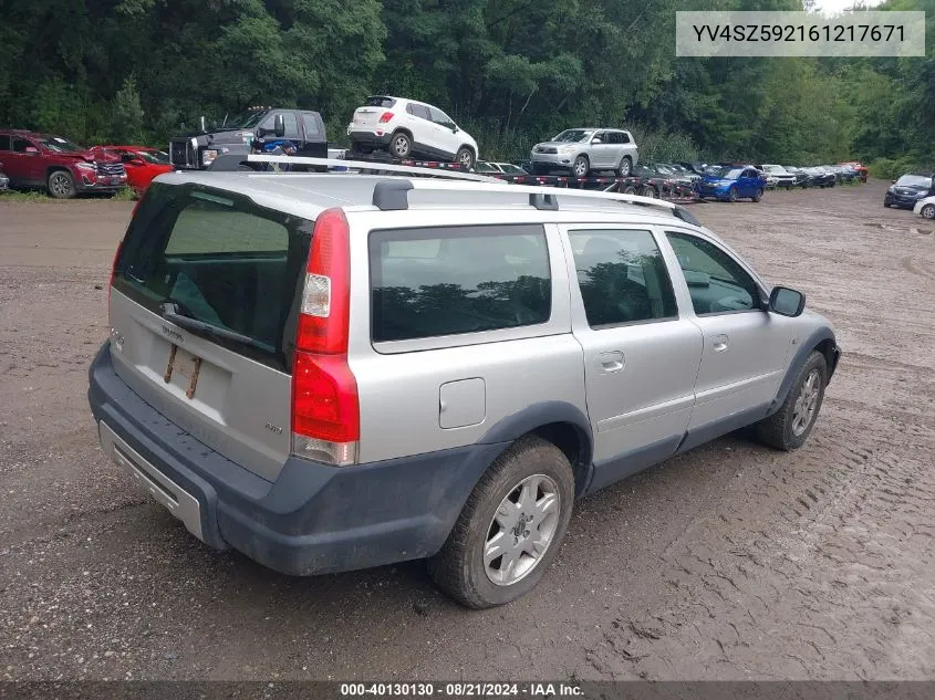 YV4SZ592161217671 2006 Volvo Xc70 2.5T/Volvo Ocean Race Edition