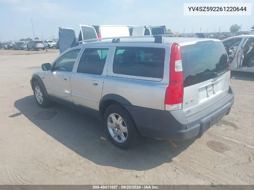 2006 Volvo Xc70 2.5T/Volvo Ocean Race Edition VIN: YV4SZ592261220644 Lot: 40411057