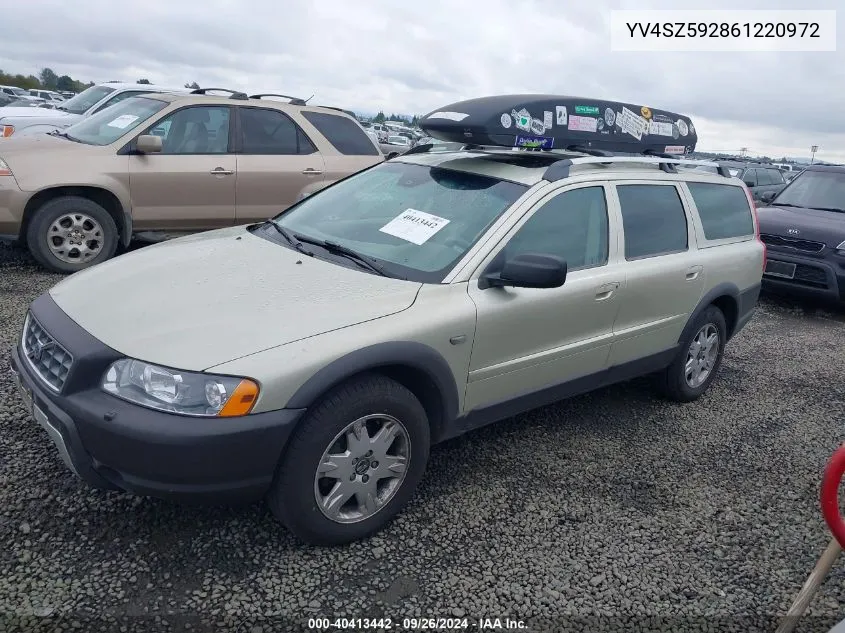 2006 Volvo Xc70 2.5T/Volvo Ocean Race Edition VIN: YV4SZ592861220972 Lot: 40413442