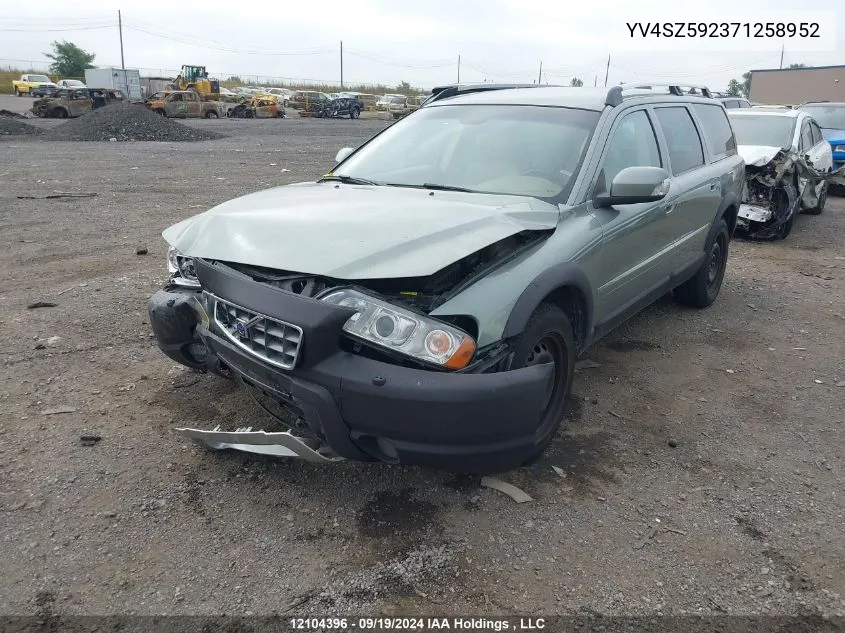 YV4SZ592371258952 2007 Volvo Xc70