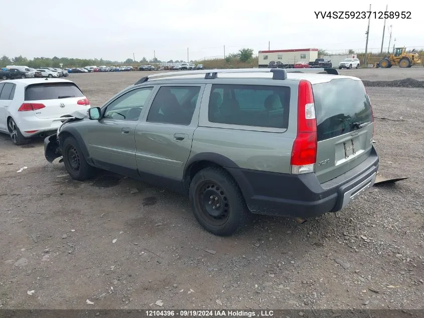 2007 Volvo Xc70 VIN: YV4SZ592371258952 Lot: 12104396