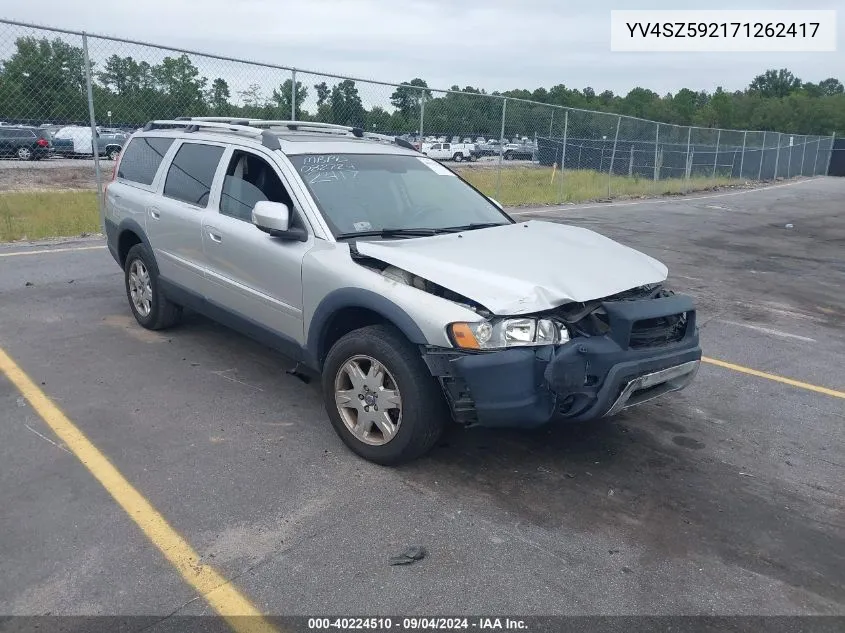 2007 Volvo Xc70 VIN: YV4SZ592171262417 Lot: 40224510