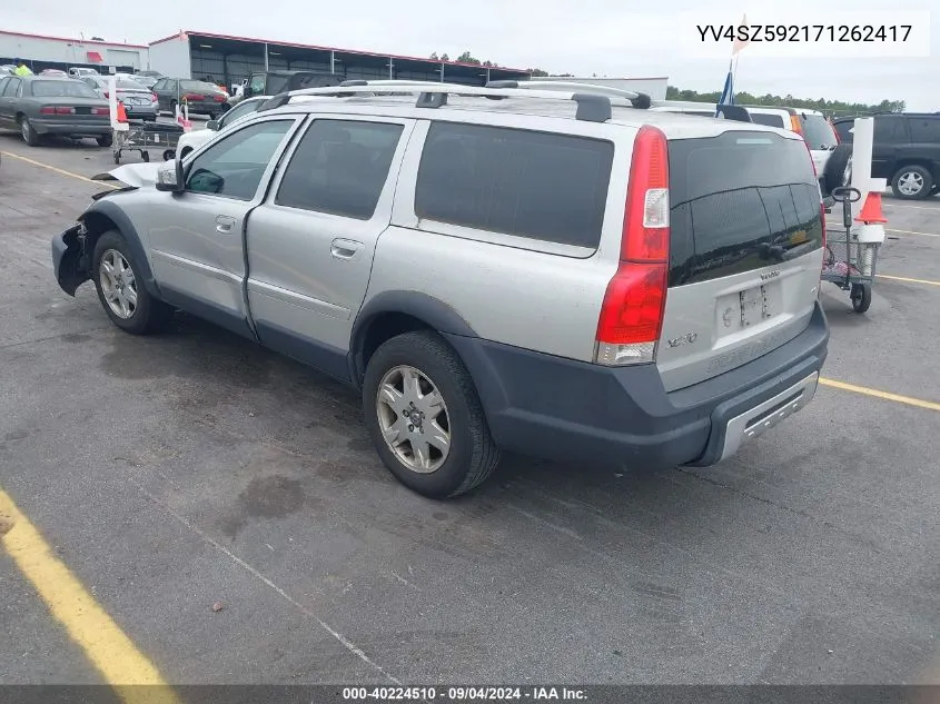 2007 Volvo Xc70 VIN: YV4SZ592171262417 Lot: 40224510