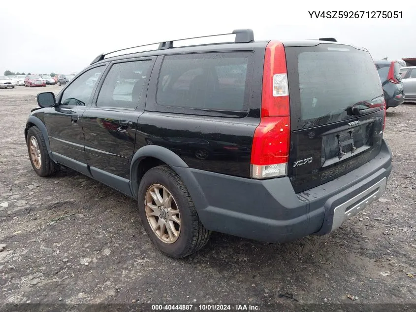 YV4SZ592671275051 2007 Volvo Xc70