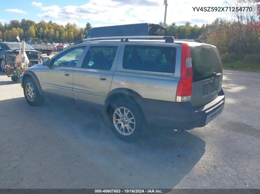 2007 Volvo Xc70 2.5T VIN: YV4SZ592X71254770 Lot: 40607653