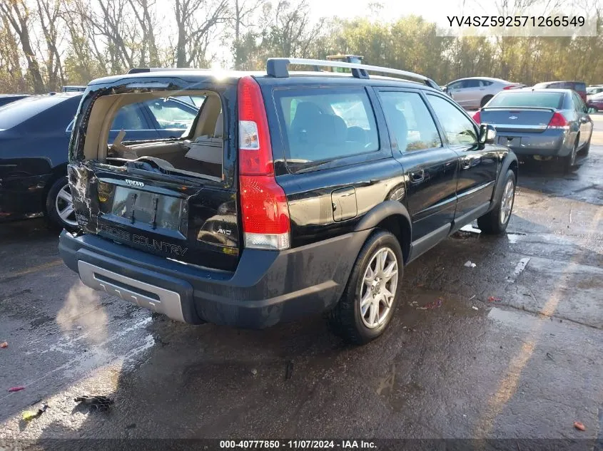 2007 Volvo Xc70 2.5T VIN: YV4SZ592571266549 Lot: 40777850