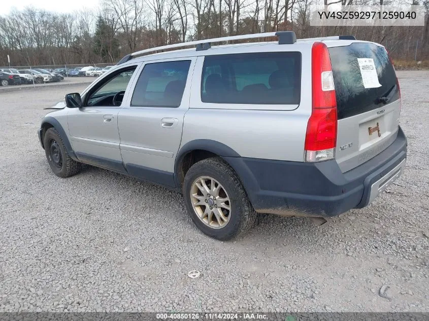 2007 Volvo Xc70 2.5T VIN: YV4SZ592971259040 Lot: 40850126