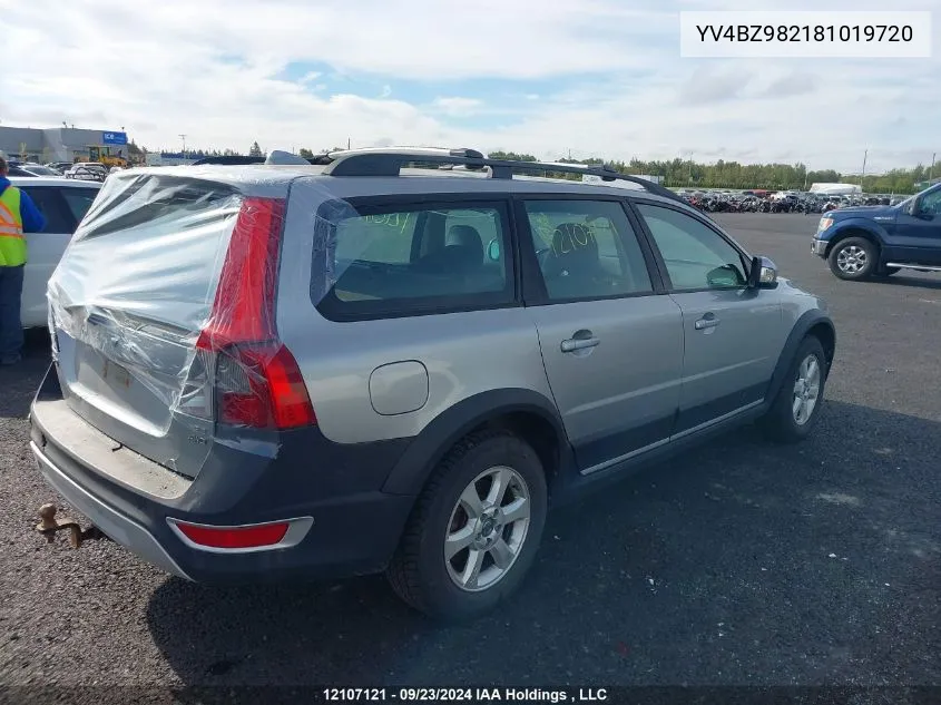 2008 Volvo Xc70 VIN: YV4BZ982181019720 Lot: 12107121