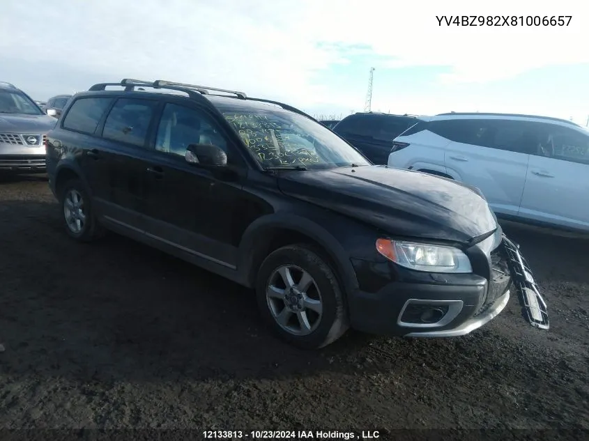 YV4BZ982X81006657 2008 Volvo Xc70