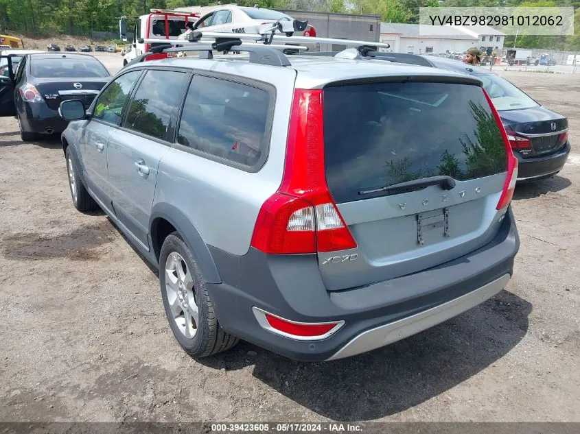 2008 Volvo Xc70 3.2 VIN: YV4BZ982981012062 Lot: 39423605