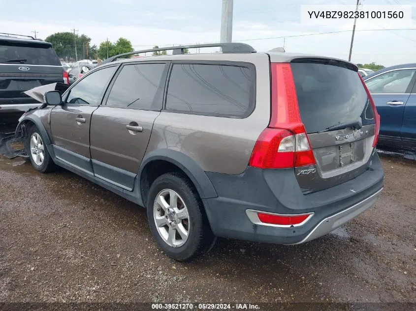 YV4BZ982381001560 2008 Volvo Xc70 3.2