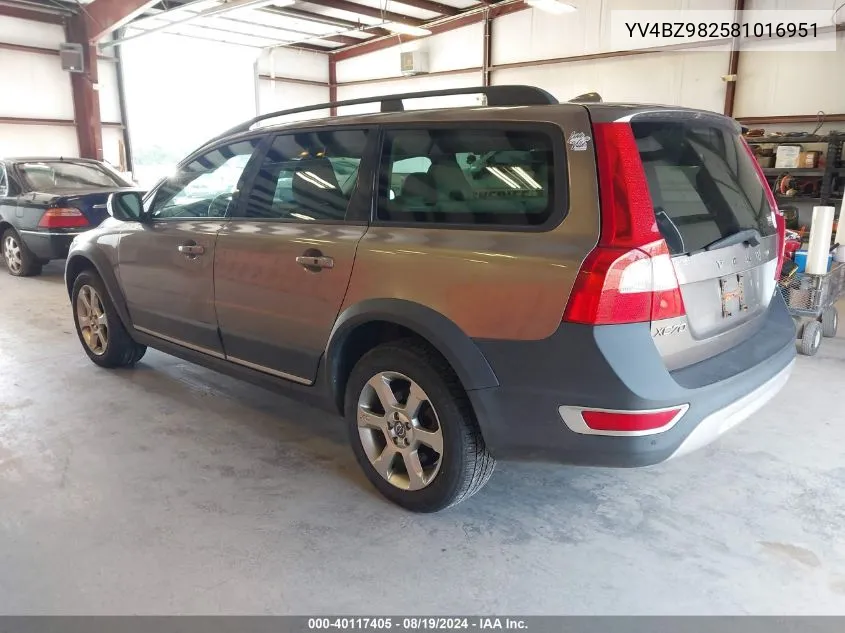 YV4BZ982581016951 2008 Volvo Xc70 3.2