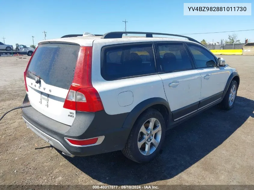 2008 Volvo Xc70 VIN: YV4BZ982881011730 Lot: 40317577