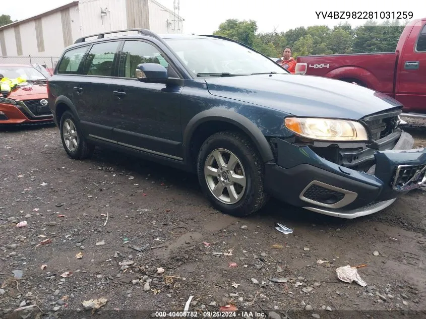 2008 Volvo Xc70 3.2 VIN: YV4BZ982281031259 Lot: 40405782