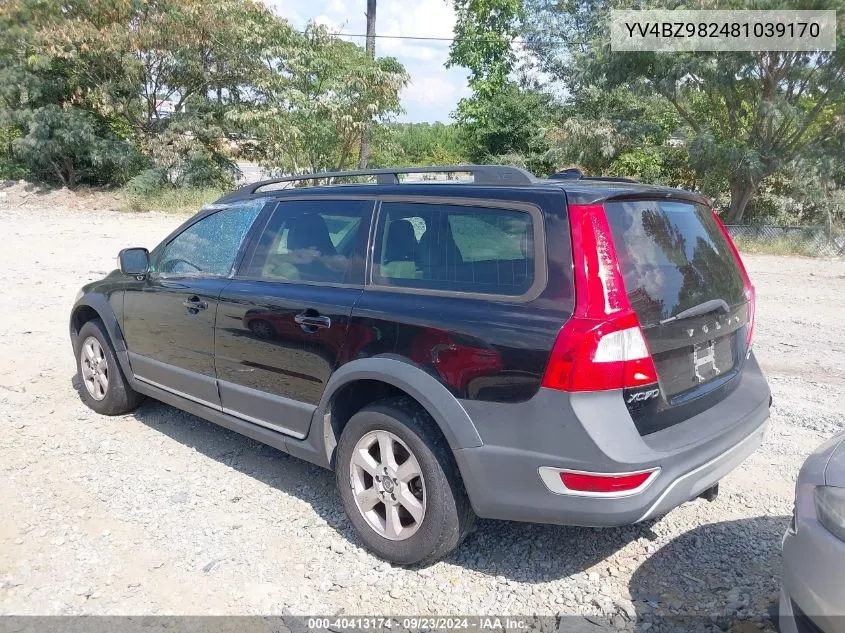 2008 Volvo Xc70 3.2 VIN: YV4BZ982481039170 Lot: 40413174