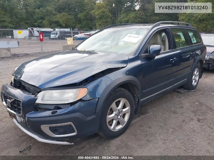 2008 Volvo Xc70 3.2 VIN: YV4BZ982181013240 Lot: 40431693