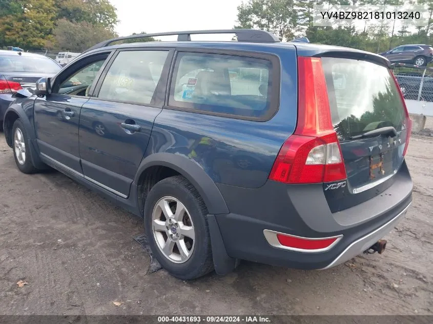 2008 Volvo Xc70 3.2 VIN: YV4BZ982181013240 Lot: 40431693