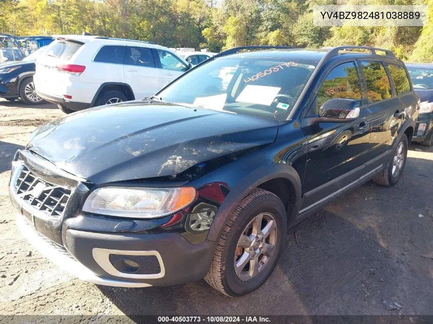 2008 Volvo Xc70 VIN: YV4BZ982481038889 Lot: 40503773