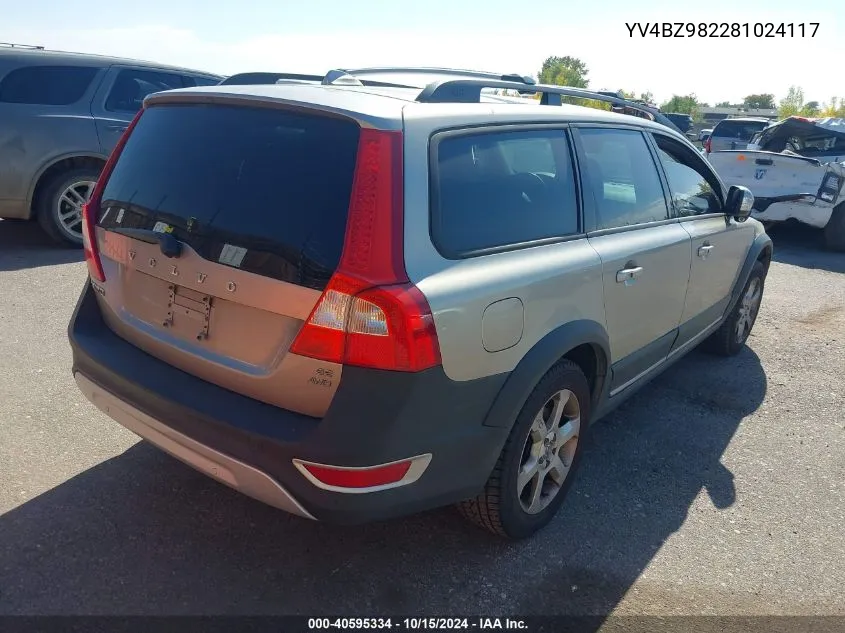 YV4BZ982281024117 2008 Volvo Xc70 3.2