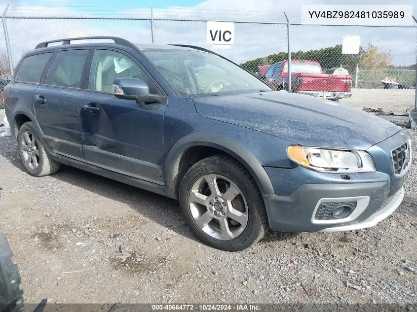 2008 Volvo Xc70 3.2 VIN: YV4BZ982481035989 Lot: 40664772